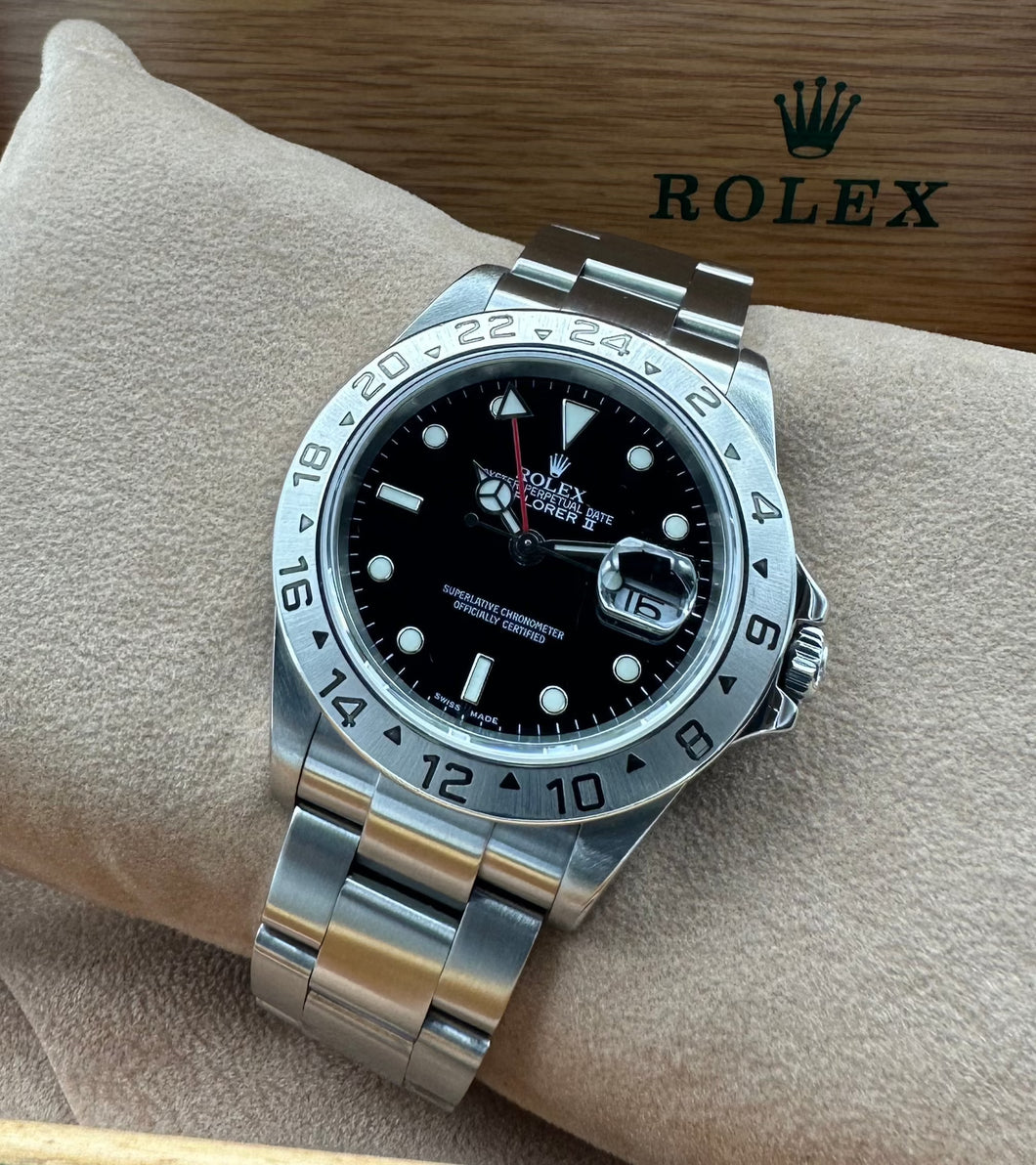 Rolex Explorer II 40mm 16570 FULL SET  2005