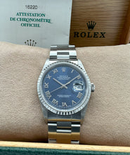 Carica l&#39;immagine nel visualizzatore di Gallery, Rolex Datejust 16220
