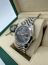 Carica l&#39;immagine nel visualizzatore di Gallery, Rolex Datejust &quot;Wimbledon&quot; 41mm 126334 LIKE NEW FULL SET 2022

