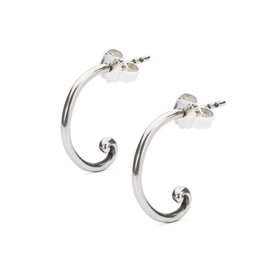 Orecchini TROLLBEADS Cerchio con Giravolta