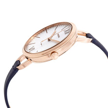 Carica l&#39;immagine nel visualizzatore di Gallery, Orologio donna FOSSIL pelle blu
