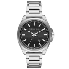 Carica l&#39;immagine nel visualizzatore di Gallery, Orologio uomo MICHAEL KORS acciaio nero
