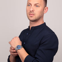 Carica l&#39;immagine nel visualizzatore di Gallery, Orologio uomo PHILIP WATCH Roma blu

