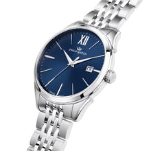 Carica l&#39;immagine nel visualizzatore di Gallery, Orologio uomo PHILIP WATCH Roma blu
