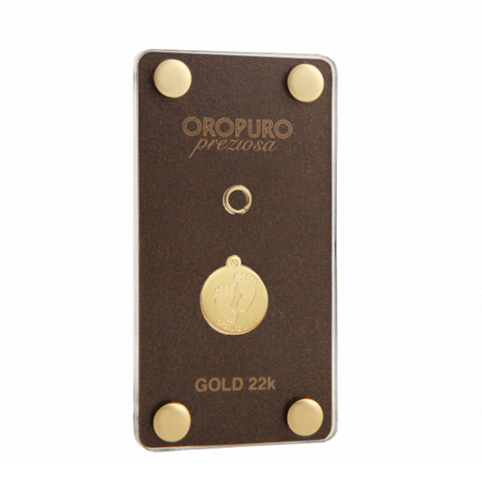 Ciondolo PIEDINI in oro 22kt
