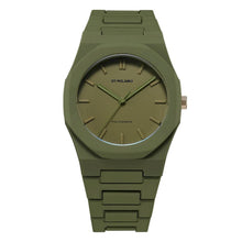 Carica l&#39;immagine nel visualizzatore di Gallery, Orologio uomo D1 MILANO Policarbonato verde D1-PCBJ22
