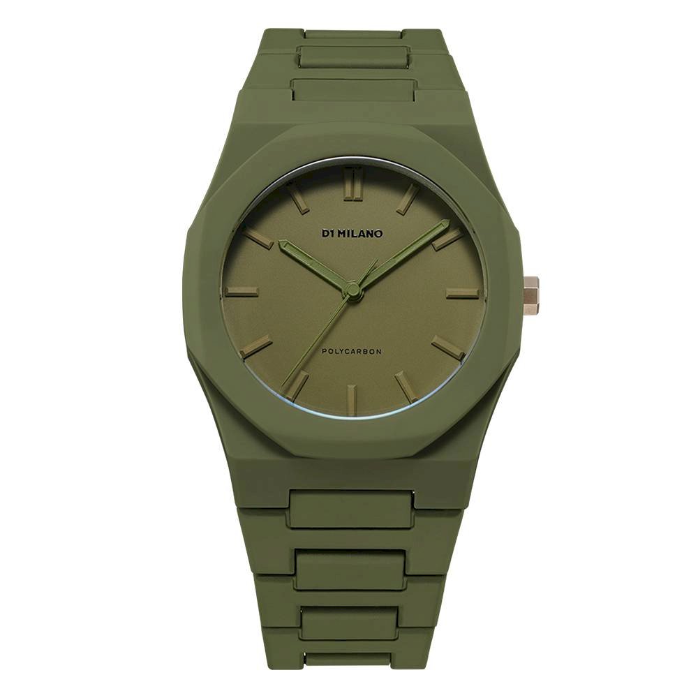 Orologio uomo D1 MILANO Policarbonato verde D1-PCBJ22