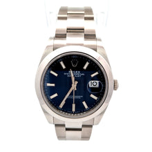 Carica l&#39;immagine nel visualizzatore di Gallery, Rolex Datejust 126300 year 2021 FULL SET LIKE NEW
