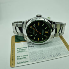 Carica l&#39;immagine nel visualizzatore di Gallery, Rolex Milgauss 116400GV YEAR 2010 FULL SET
