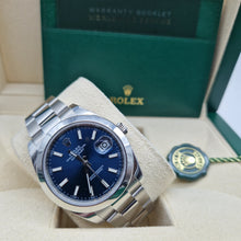 Carica l&#39;immagine nel visualizzatore di Gallery, Rolex Datejust 126300 year 2021 FULL SET LIKE NEW
