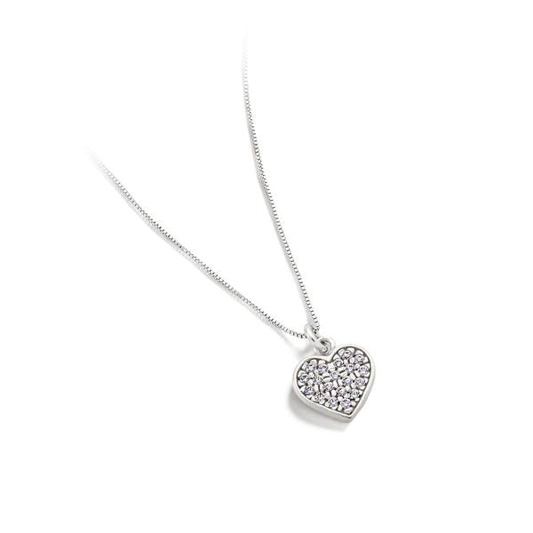 Collana AMBROSIA cuore in oro bianco