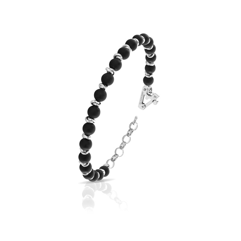 Bracciale uomo ARKANO con onice satinato