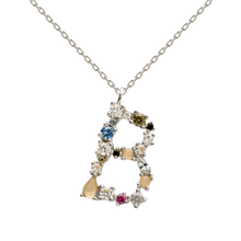 Carica l&#39;immagine nel visualizzatore di Gallery, Collana donna PDPAOLA con iniziale argentata
