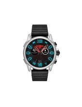 Carica l&#39;immagine nel visualizzatore di Gallery, Orologio Uomo Smartwatch Diesel Pelle Nero
