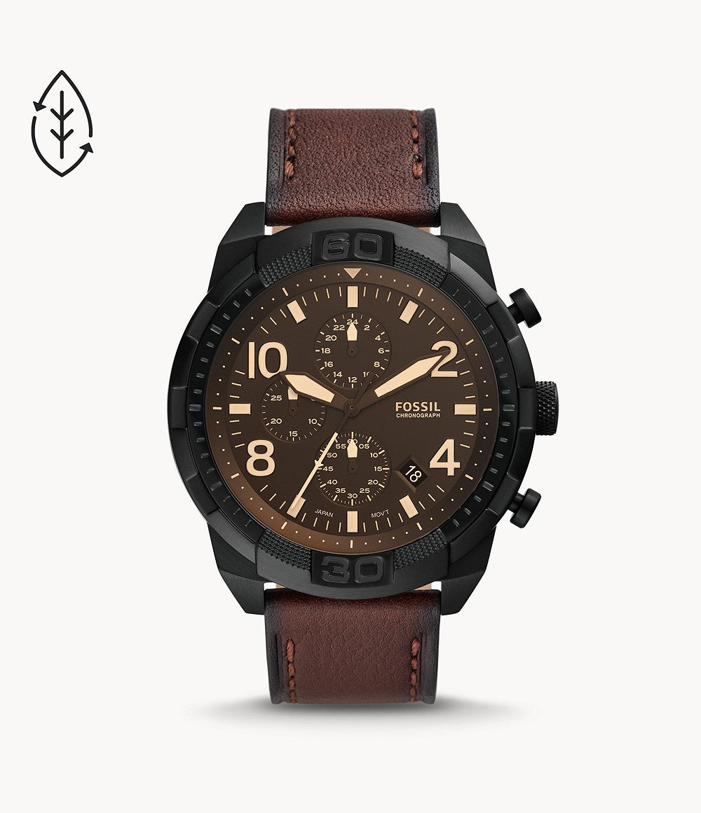 Orologio uomo FOSSIL pelle