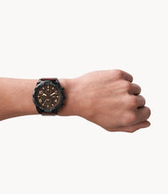 Carica l&#39;immagine nel visualizzatore di Gallery, Orologio uomo FOSSIL pelle
