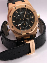 Carica l&#39;immagine nel visualizzatore di Gallery, Audemars Piguet Royal Oak Dual Time Power Reserve 39mm Rose Gold 18Kt

