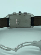 Carica l&#39;immagine nel visualizzatore di Gallery, Cartier Tank Américaine Chronograph 2312 18k White Gold
