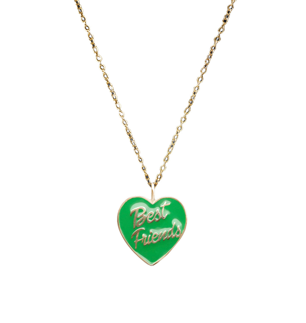 Collana donna CHIARA FERRAGNI Cuore verde Best Friends
