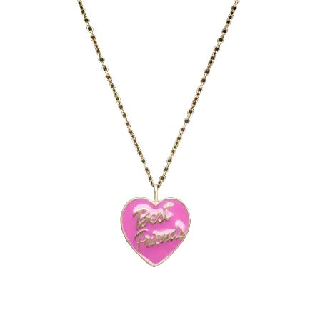 Collana donna CHIARA FERRAGNI Cuore rosa Best Friends