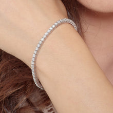 Carica l&#39;immagine nel visualizzatore di Gallery, Bracciale Tennis Argento e Zirconi
