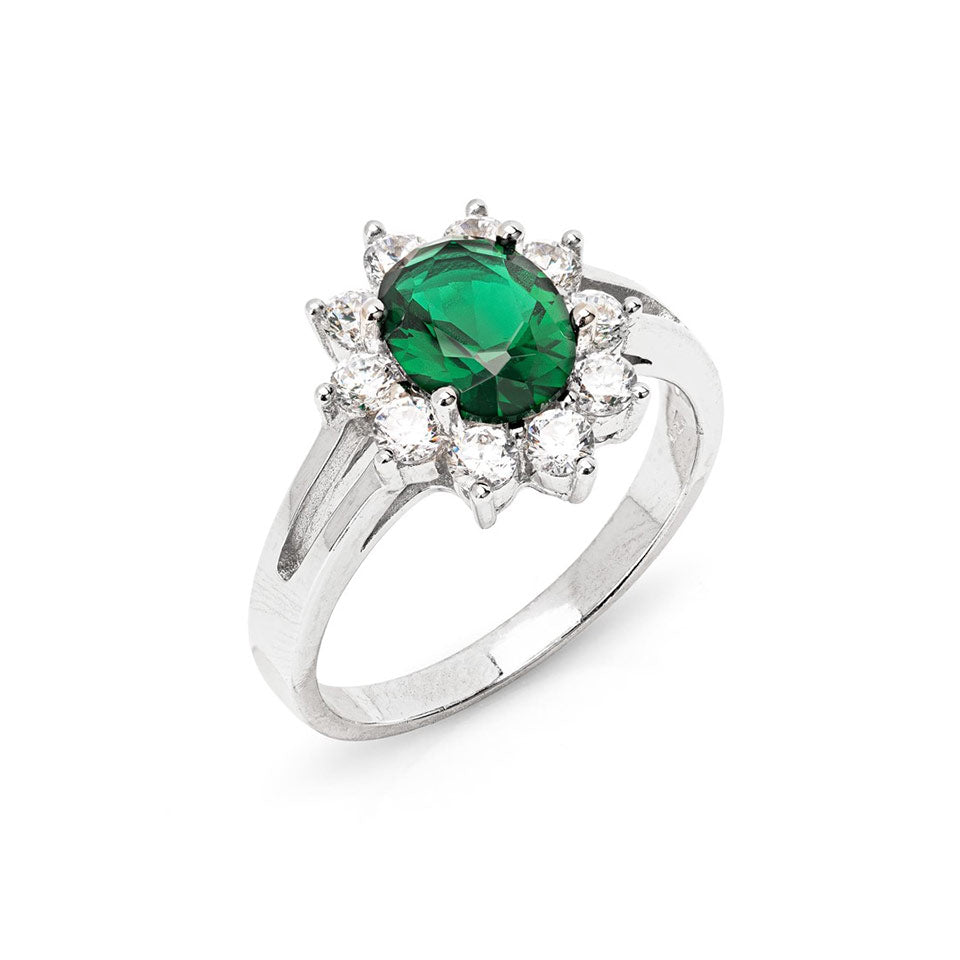 Anello donna ANELLISSIMI verde