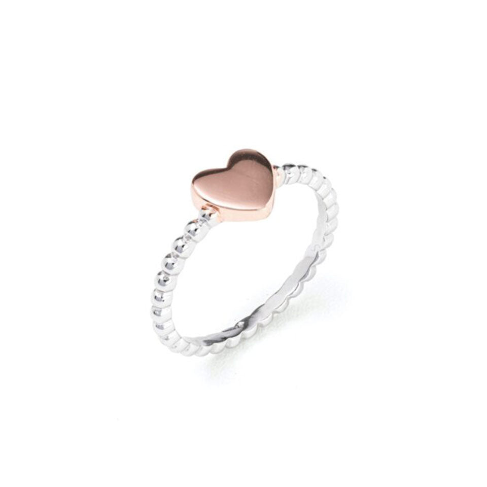 Anello donna ANELLISSIMI con cuore rose gold