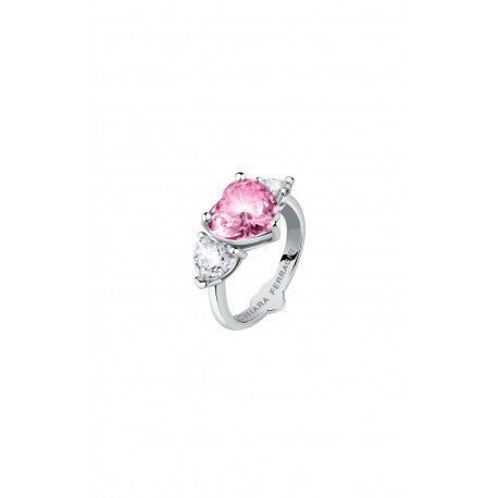 Anello donna CHIARA FERRAGNI cuore rosa