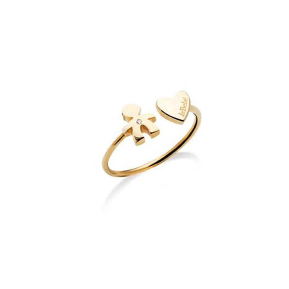 Anello LE BEBE' Les Petits oro giallo