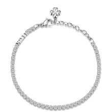 Carica l&#39;immagine nel visualizzatore di Gallery, Bracciale donna BROSWAY tennis bianco significati
