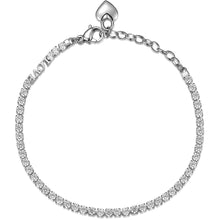 Carica l&#39;immagine nel visualizzatore di Gallery, Bracciale donna BROSWAY tennis bianco significati
