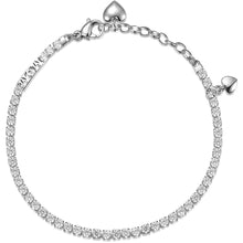 Carica l&#39;immagine nel visualizzatore di Gallery, Bracciale donna BROSWAY tennis bianco significati
