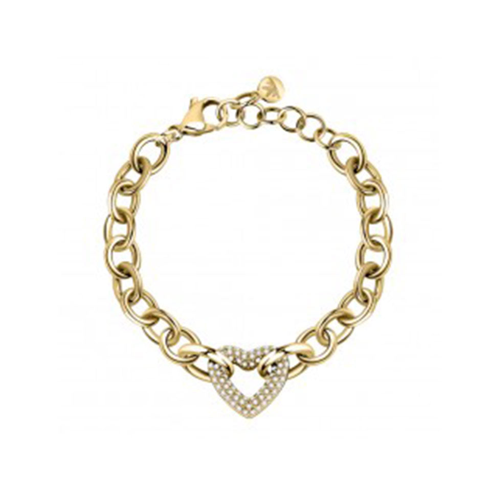Bracciale donna MORELLATO dorato con cuore