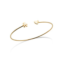 Carica l&#39;immagine nel visualizzatore di Gallery, Bracciale rigido LE BEBE&#39; Les Petits oro giallo
