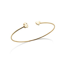 Carica l&#39;immagine nel visualizzatore di Gallery, Bracciale rigido LE BEBE&#39; Les Petits oro giallo
