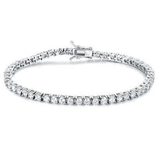 Carica l&#39;immagine nel visualizzatore di Gallery, Bracciale Tennis Argento e Zirconi
