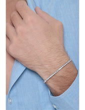 Carica l&#39;immagine nel visualizzatore di Gallery, Bracciale Tennis Argento e Zirconi
