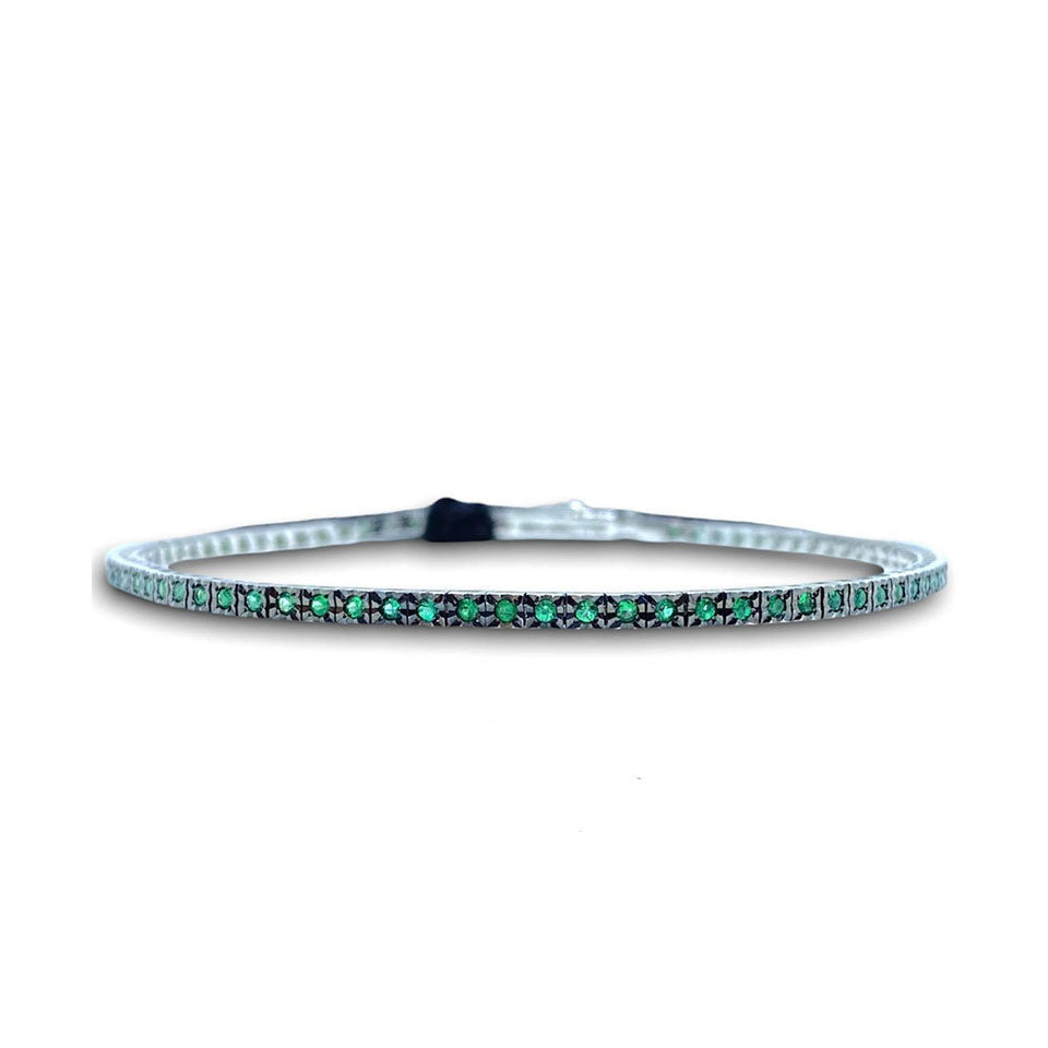 Bracciale tennis RECARLO Smeraldi