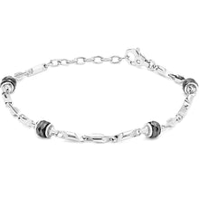 Carica l&#39;immagine nel visualizzatore di Gallery, Bracciale uomo COMETE argento
