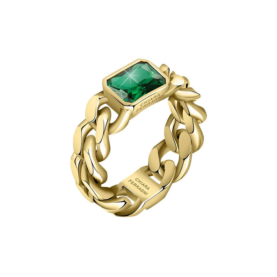 Anello catena hotsell donna