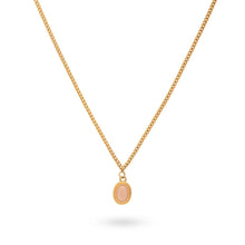 Carica l&#39;immagine nel visualizzatore di Gallery, Collana donna 24KAE pietra beige

