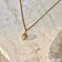 Carica l&#39;immagine nel visualizzatore di Gallery, Collana donna 24KAE pietra beige
