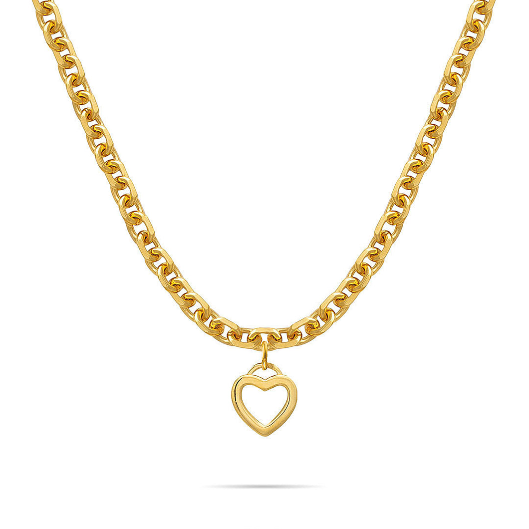 Collana donna OPS OBJECTS dorata con cuore