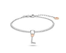 Carica l&#39;immagine nel visualizzatore di Gallery, Bracciale COMETE Gioielli in argento con iniziale
