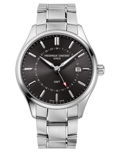 Carica l&#39;immagine nel visualizzatore di Gallery, Orologio uomo FREDERIQUE CONSTANT Quarzo GMT FC-252DGS5B6B
