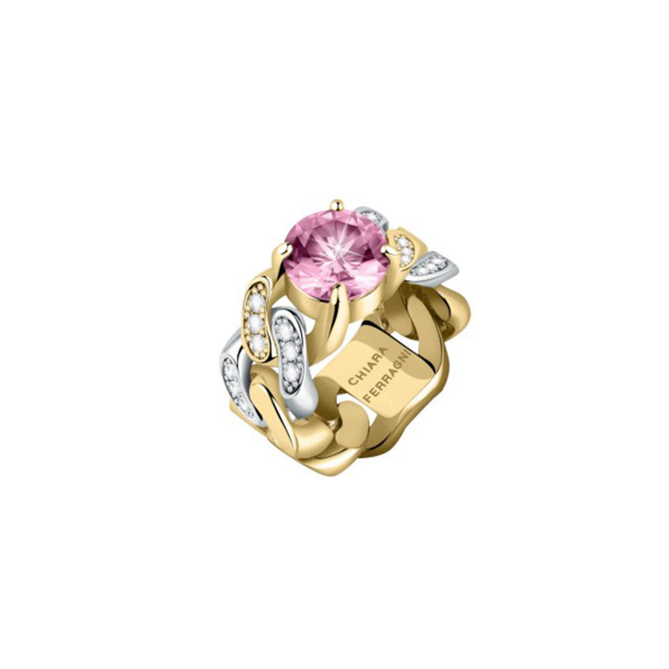 Anello donna CHIARA FERRAGNI catena dorata