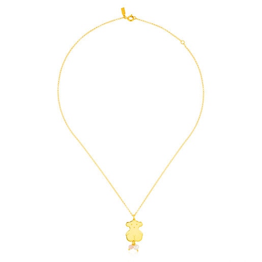 Collana donna TOUS dorata