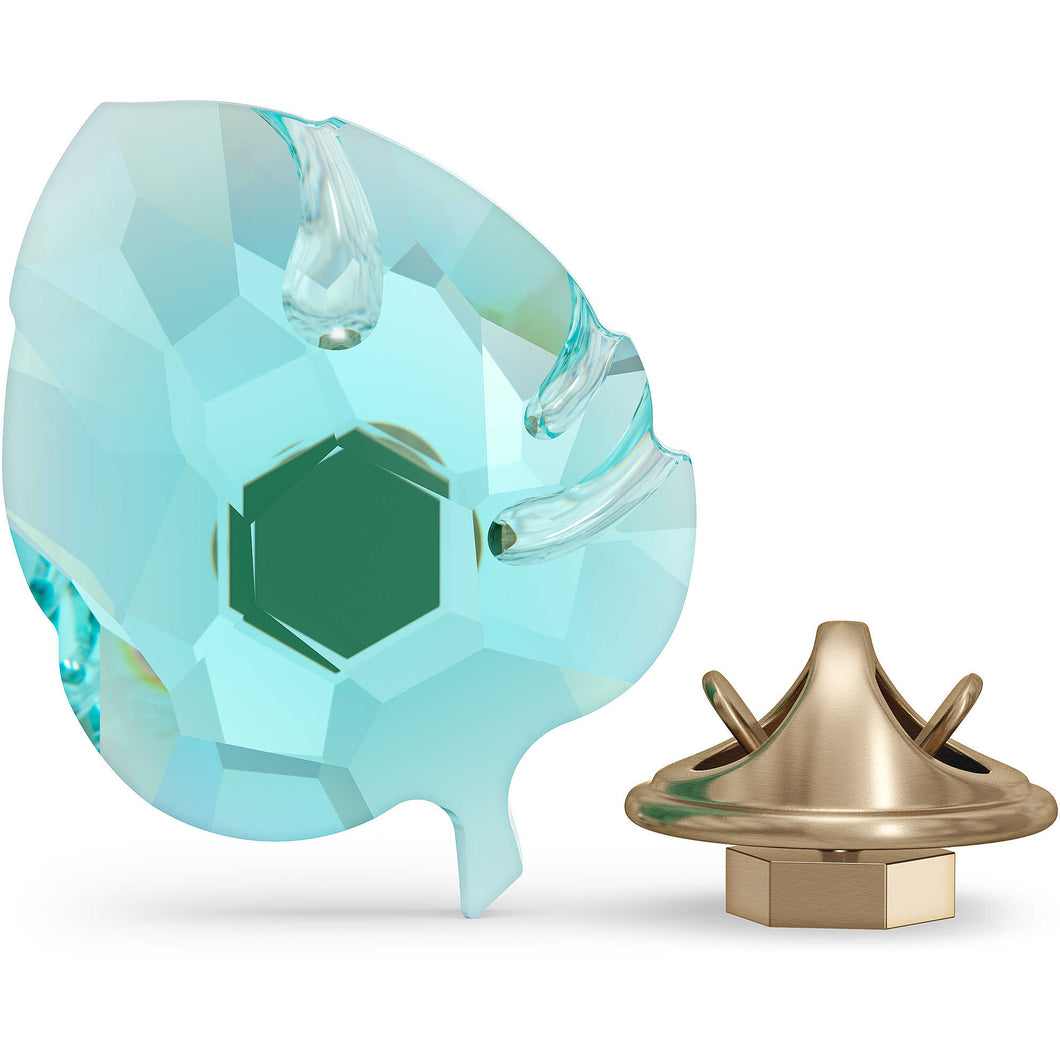 Spilla o oggetto decorativo SWAROVSKI foglia