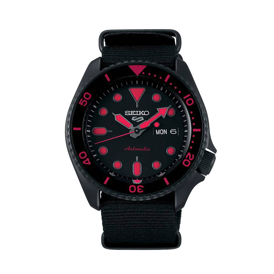 Orologio uomo SEIKO 5 Sports nero