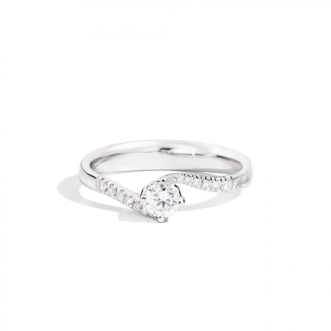 Anello solitario RECARLO Anniversary